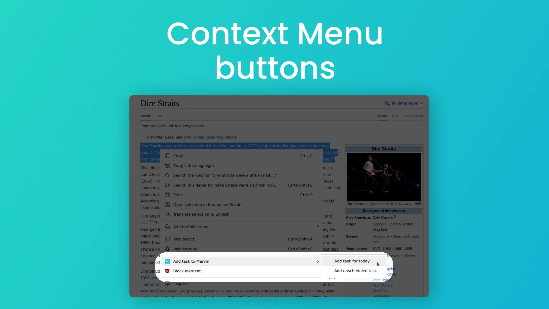 Context Menu